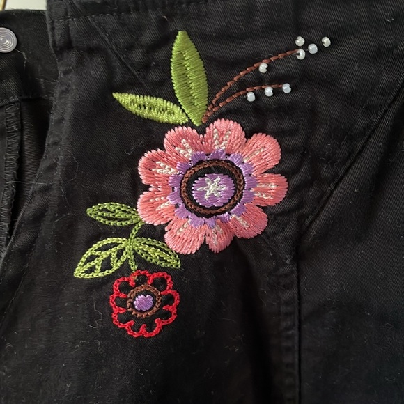 Quacker factory embroidered coveralls dress - Picture 4 of 9